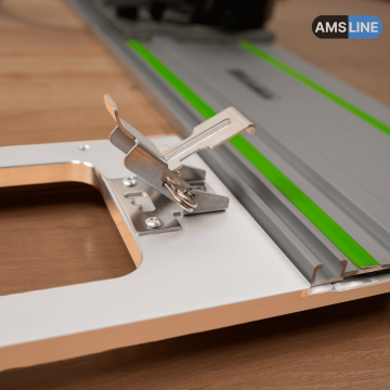 Угловой упор AMS FS-WA 90 для направляющих шин Festool, FR, Makita, MR