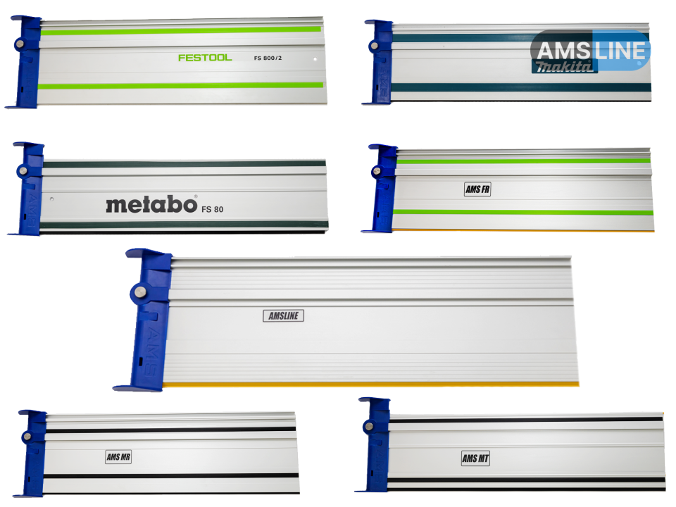 Законцовщик AMS FS для направляющих шин Festool, Makita, Triton, Metabo, Line (односторонний)
