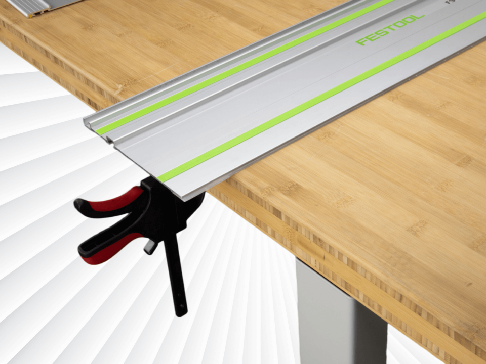 Струбцина быстрозажимная для направляющих шин Festool, Makita, DeWalt, Triton, Metabo, Line