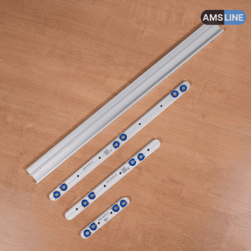 Алюминиевый ползун AMS 19мм с шайбами для профиля T-Track 45мм х 12.7мм 