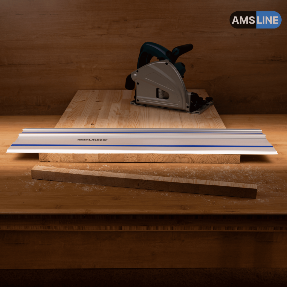 Направляющая шина AMS LINE 2.0 для пил Festool, Makita, Metabo, Bosch