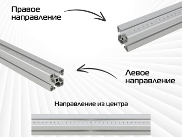 Алюминиевый профиль AMS T-Track 40мм х 40мм