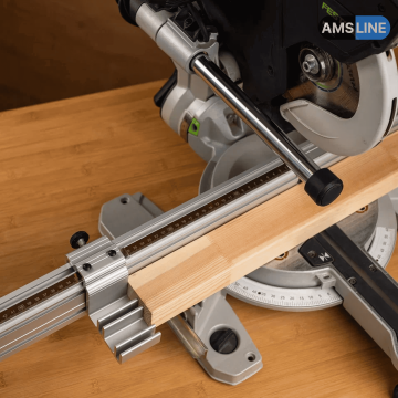 Боковой упор AMS Heavy Track для торцовочной пилы c упором на выбор
