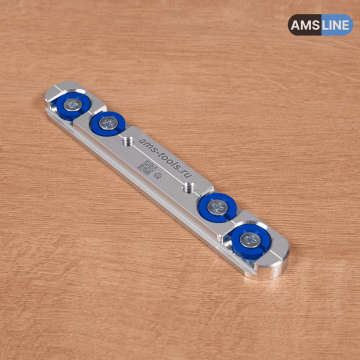 Алюминиевый ползун AMS 19мм с шайбами для профиля T-Track 45мм х 12.7мм 