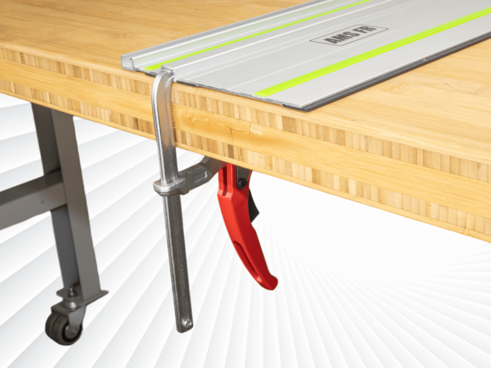 Струбцина рычажного типа для направляющих шин Festool, Makita, Triton, Metabo, Line