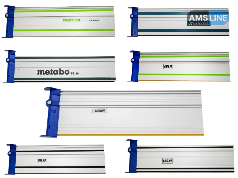 Законцовщик AMS FS для направляющих шин Festool, Makita, Triton, Metabo, Line (односторонний)