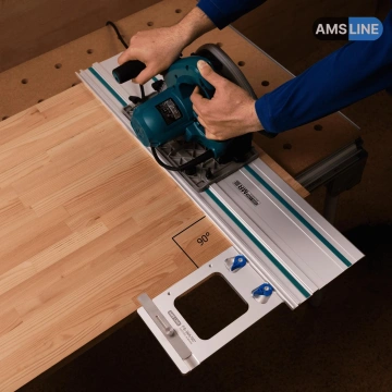 Угловой упор AMS FS-WA 90 для направляющих шин Festool, FR, Makita, MR