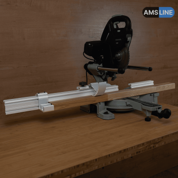 Боковой упор AMS Heavy Track для торцовочной пилы c упором на выбор