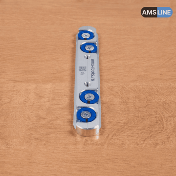 Алюминиевый ползун AMS 19мм с шайбами для профиля T-Track 45мм х 12.7мм 