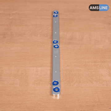 Алюминиевый ползун AMS 19мм с шайбами для профиля T-Track 45мм х 12.7мм 