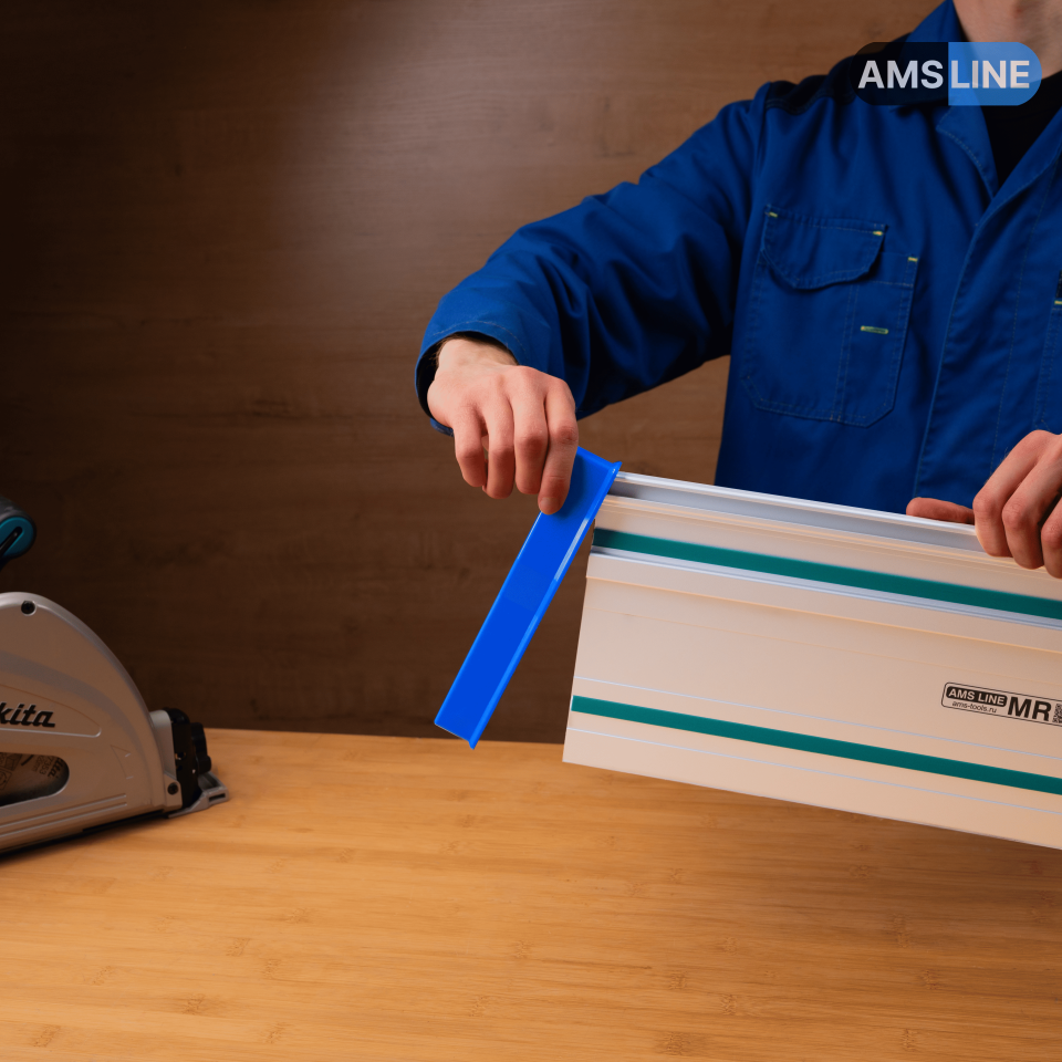 Комплект заглушек AMS для направляющих шин, 2 шт 