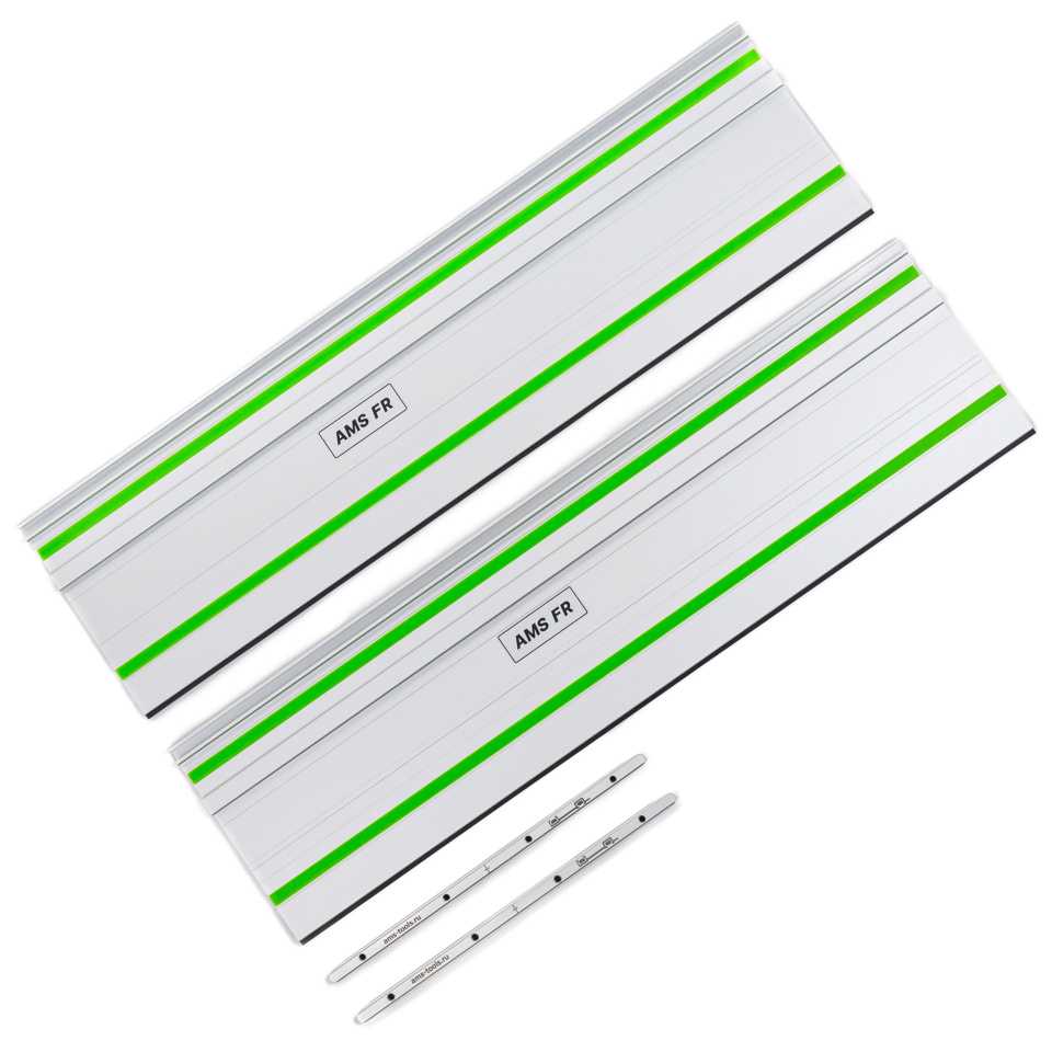 Разборная направляющая шина с соединителями AMS FR для Festool