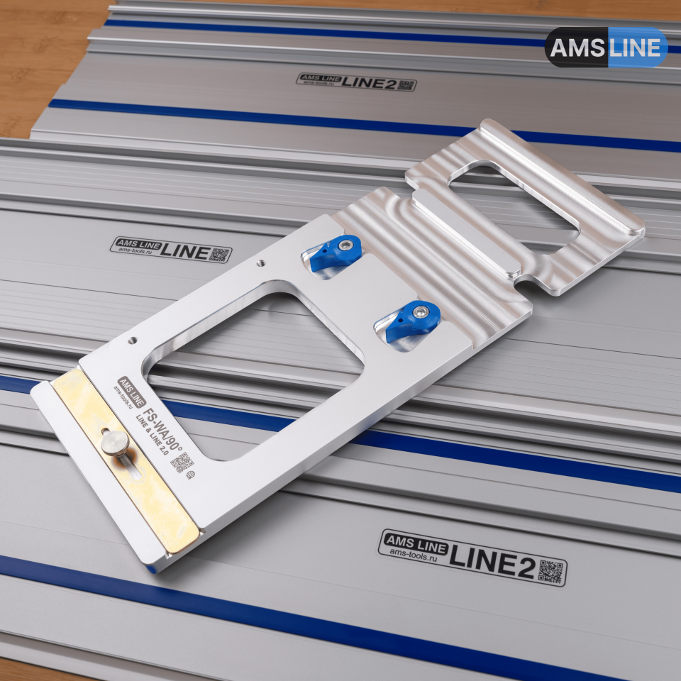 Угловой упор AMS FS-WA/90 для шины AMS LINE / LINE 2.0