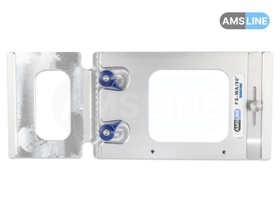 Угловой упор AMS FS-WA/90 для шин Bosch, Mafell, Flex, AMS BR 140мм