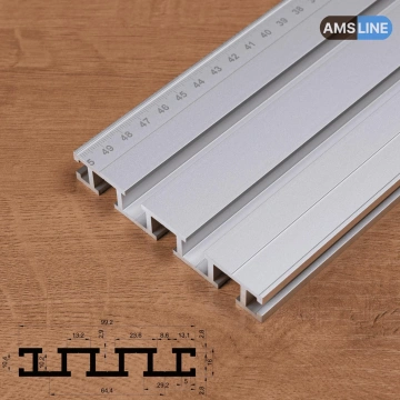 Алюминиевый профиль AMS T-Track 99мм х 16мм