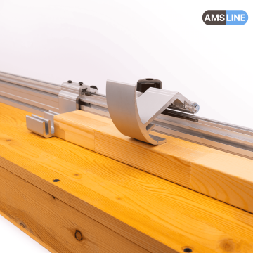 Боковой упор AMS Heavy Track для торцовочной пилы c упором на выбор