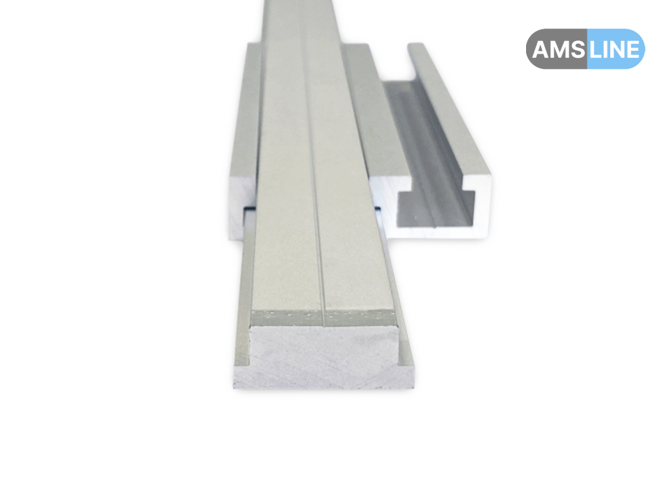 Профиль-ползун алюминиевый AMS T-Track 19мм 